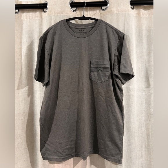 RVCA T-Shirt Large Grey - Picture 1 of 3
